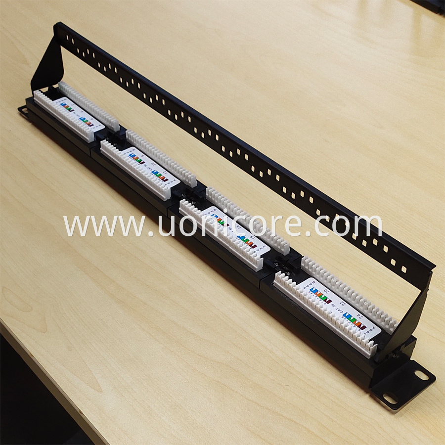 passthrough cat5e patch panel